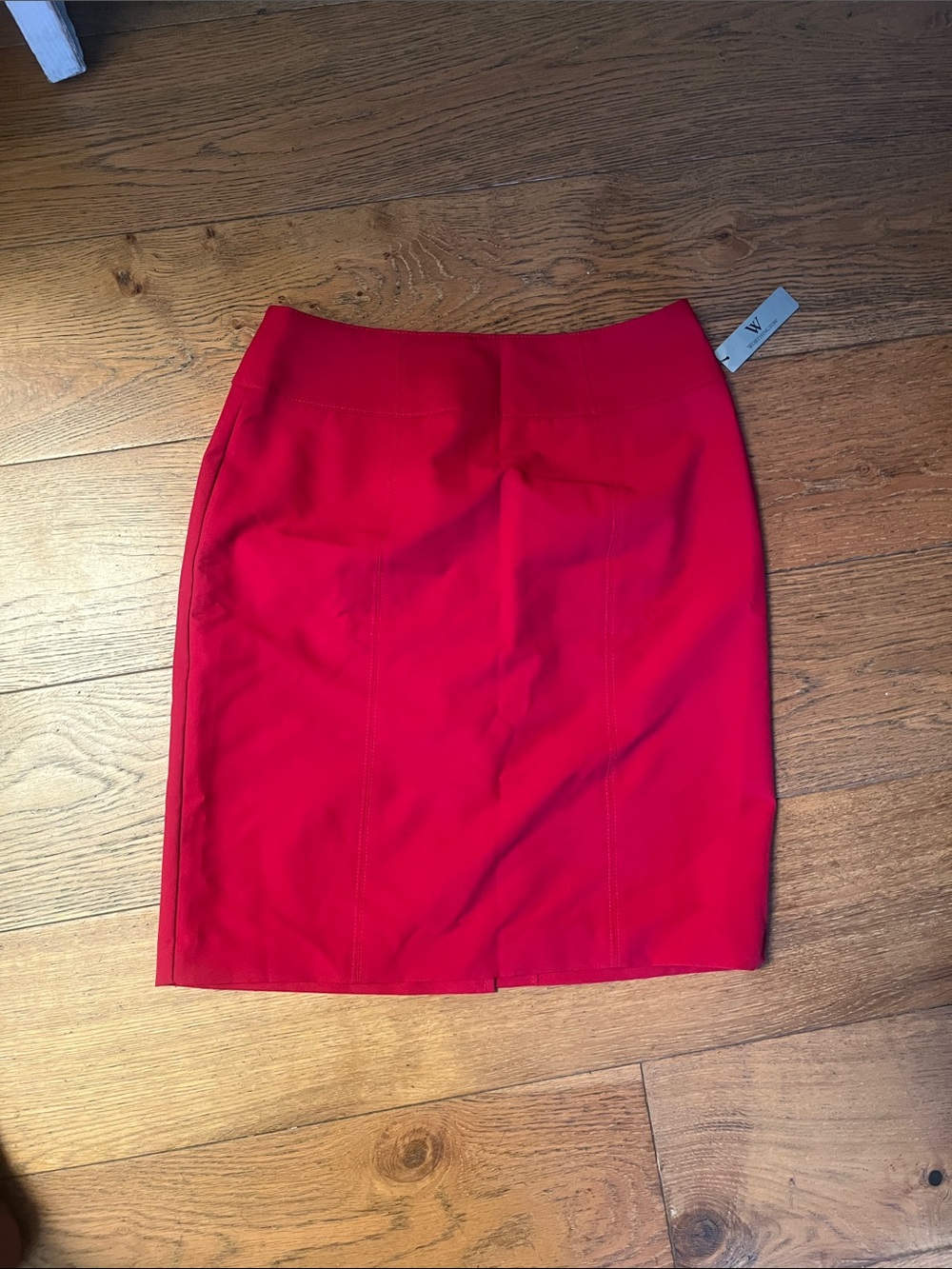 Worthington Red Pencil Skirt